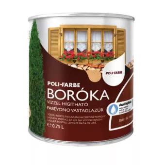 Poli-farbe boróka vizes 0,75l - TEAK