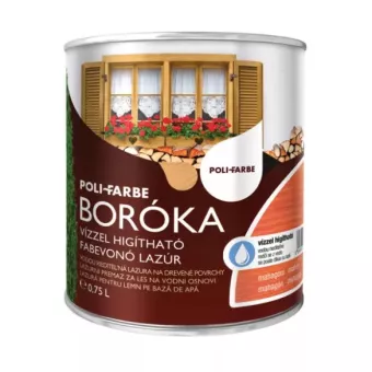 Poli-farbe boróka vizes 0,75l - MAHAGÓNI