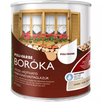 Poli-farbe boróka vizes 2,5l - SZÍNTELEN