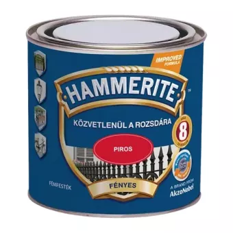 Hammerite fényes 0,25l - PIROS