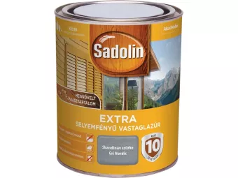 Sadolin Extra Vastaglazúr 0,75l PLUS- Skan. szürke