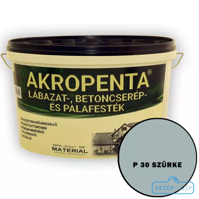 Akropenta 1,6l - világosszürke  P30