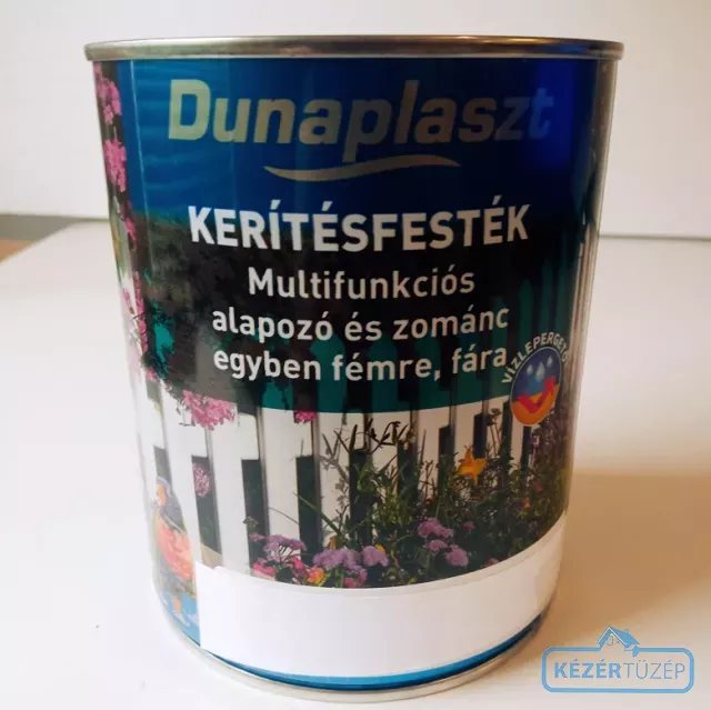 Dunaplast Kerítésf. 0,75l - piros  820 ***