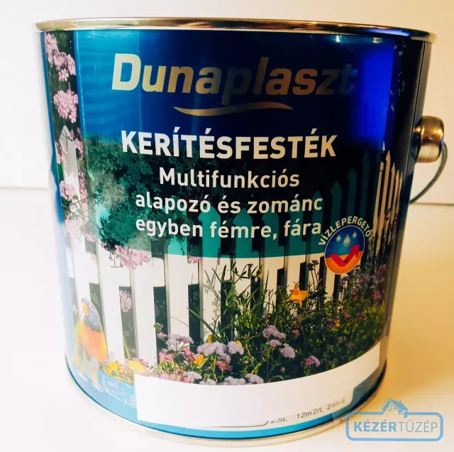 Dunaplast Kerítésf. 2,5l- fekete   300